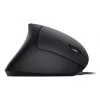 Equip 245118 vertikali ergonominė pelė dešinei rankai, USB-A, optinė, 3200 DPI