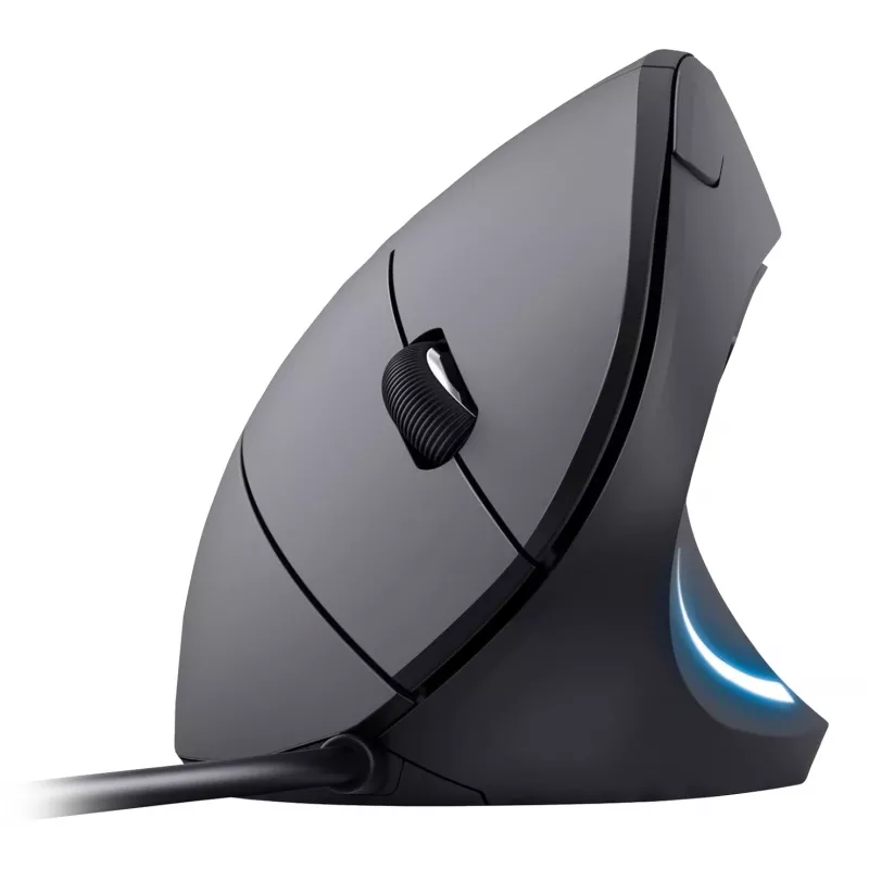 Equip 245118 vertikali ergonominė pelė dešinei rankai, USB-A, optinė, 3200 DPI
