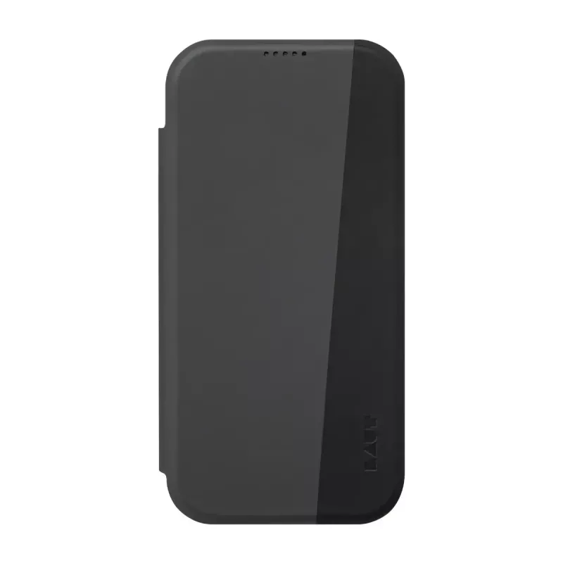 Dėklas LAUT MAGFOLIO, skirtas iPhone 17, 16 cm, juodas