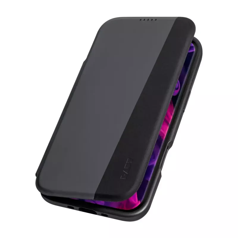 Dėklas LAUT MAGFOLIO, skirtas iPhone 17, 16 cm, juodas
