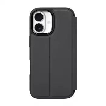Dėklas LAUT MAGFOLIO, skirtas iPhone 17, 16 cm, juodas