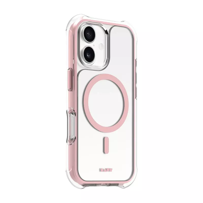 Dėklas LAUT AERO PROTECT iPhone 17 16 cm Rožinis Skaidrus