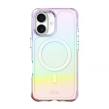 LAUT AERO HOLO dėklas iPhone 17 16 cm Skaidrus Perlamutrinis
