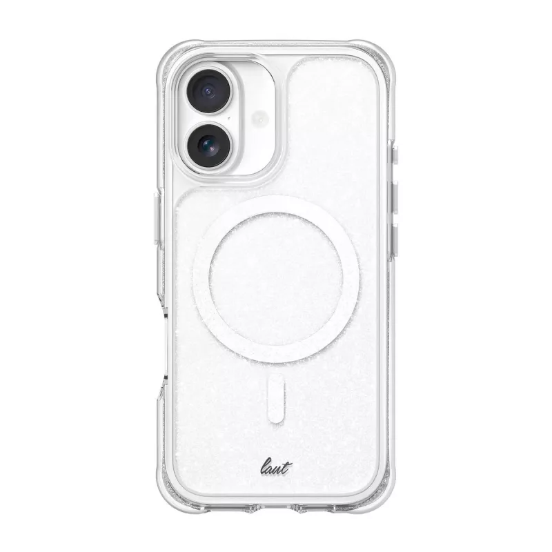 Dėklas LAUT AERO SPARKLE iPhone 17 16 cm Sidabrinis Skaidrus