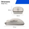 HP 400 tyli belaidė pelė, Klevas, 118 mm, 61 mm
