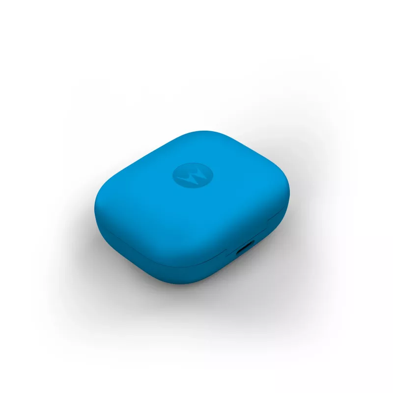 Motorola Moto Buds Bass belaidės ausinės TWS, į ausį, pokalbiams/muzikai, mėlyna