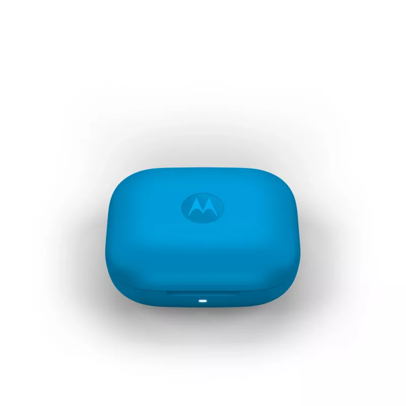 Motorola Moto Buds Bass belaidės ausinės TWS, į ausį, pokalbiams/muzikai, mėlyna
