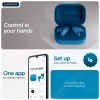 Motorola Moto Buds Bass belaidės ausinės TWS, į ausį, pokalbiams/muzikai, mėlyna