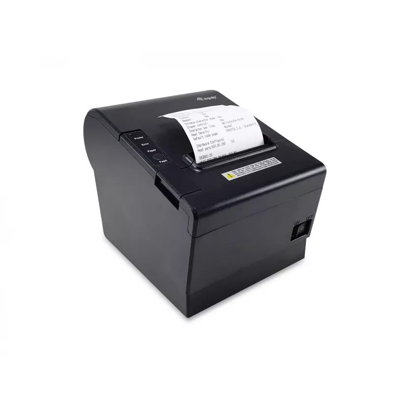 Terminis kvitų spausdintuvas EQUIP 58/80mm su automatiniu pjovikliu, USB/Ethernet/Serial, stalčiui, 203x203 DPI