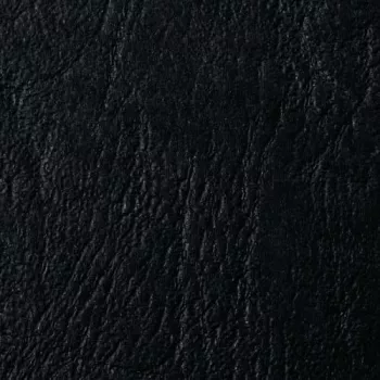 GBC Įrišimo viršelis A5 Leather Grain 250gsm, juodas, 100 vnt.