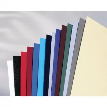 GBC LeatherGrain įrišimo viršeliai 250gsm A4 Ivory (100)