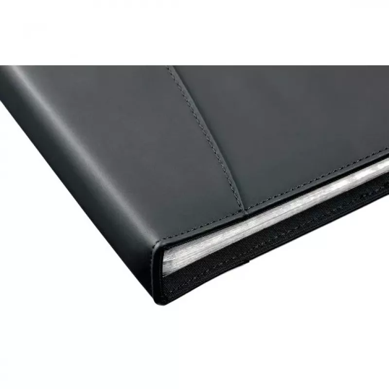 Rexel Soft Touch Smooth A4 aplankalas su 36 kišenių, juodas
