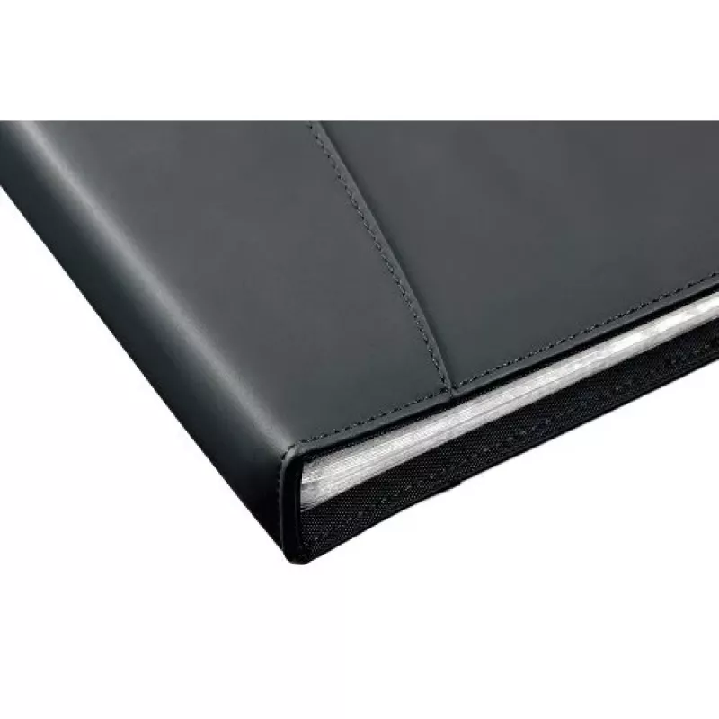 Rexel Soft Touch Smooth A4 aplankalas su 36 kišenių, juodas