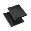 Rexel Soft Touch Smooth A4 aplankalas su 36 kišenių, juodas