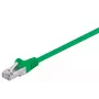 Tinklo kabelis Goobay 95536 1.5m Cat5e F/UTP Žalias