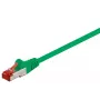 Tinklo kabelis Goobay 95580 Žalias 1,5 m Cat6 S/FTP