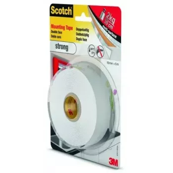 Lipni juosta 3M 40011950 19 mm x 5 m balta