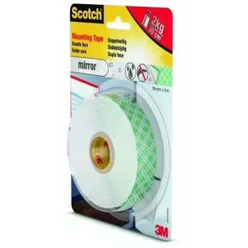 Kanceliarinė juosta 3M 40031950 skaidri 5 m stiprus sukibimas 19 mm