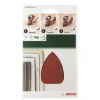 Bosch 2609256A72 šlifavimo lakštai, 6 vnt.