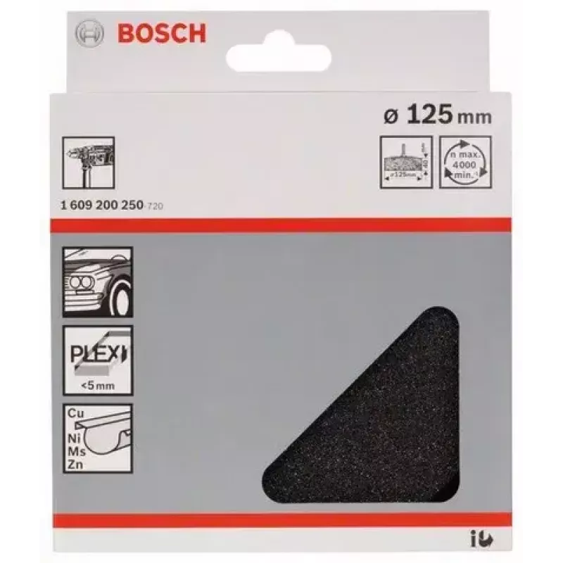 Bosch 1 609 200 250 poliravimo diskas, 125 mm