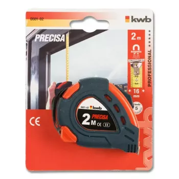 Matavimo juosta KWB 060102 2m ABS plieninė