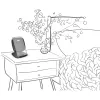 Belaidis įkroviklis ZENS ZESC06B juodas, 10 W, USB, patalpoms