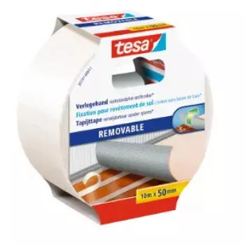 Lipni juosta Tesa 55731-00011-11 balta, polipropilenas (PP), 10 m x 50 mm, skirta žymėjimui, naudojimui patalpose
