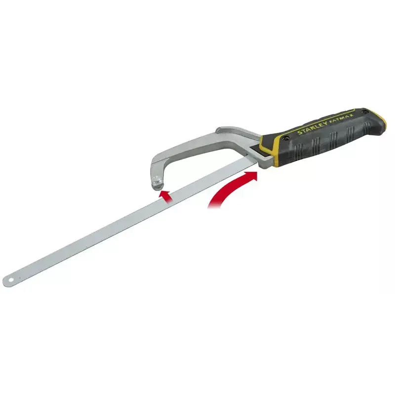 Pjūklas metalo pjovimui Stanley 0-15-211 25 cm Juoda Geltona Plastikinė Rankena