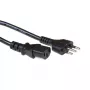 Maitinimo laidas ACT Powercord itališkas kištukas L - C13 juodas 2,5 m