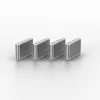 Lindy USB Type C prievadų blokatoriai (be rakto) – 10 vnt., balti