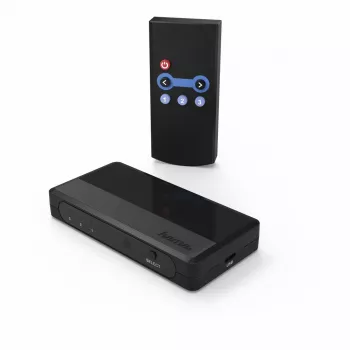 Hama 00121760 HDMI jungiklis juodas 1080p DTS-HD Dolby Digital