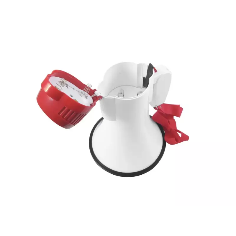 Megalofonas Omnitronic 80710920, vidaus/lauko naudojimui, 10 W, raudonai baltas