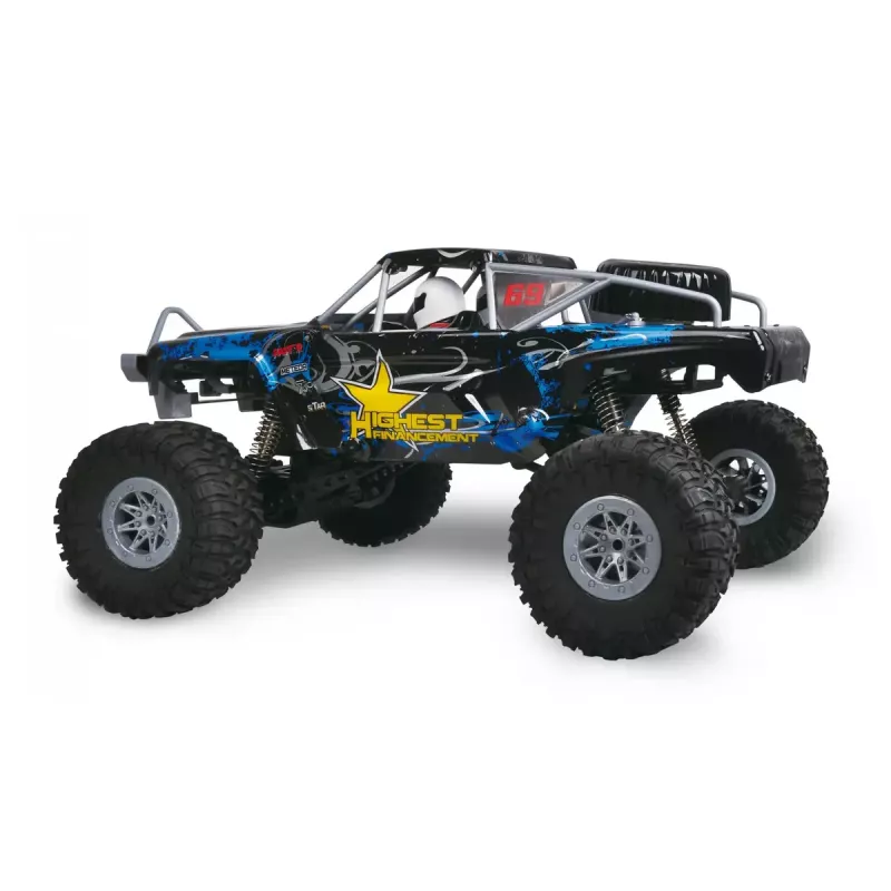 Crawler sunkvežimis Amewi Double Bridge radijo bangomis valdomas modelis 1:10