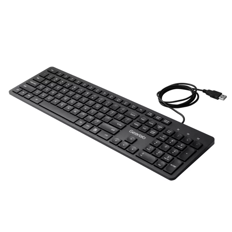 eSTUFF GLB211202 klaviatūra Office USB QWERTY US International Juoda