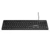 eSTUFF GLB211202 klaviatūra Office USB QWERTY US International Juoda