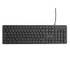 Klaviatūra eSTUFF GLB211402 Office USB QWERTZ Juoda