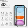 Apsauginis stiklas Kapsolo iPhone 13 / iPhone 14 Max – lenktas 9H, tinka iki 15,5 cm (6,1 colio)
