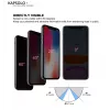 KAPSOLO Privatumo grūdintas stiklas iPhone 13/14 Max 6,1 colio 2H kietumo