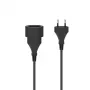 Hama 00223262 ilginimo laidas 3 m 1 kištukinis lizdas Vidaus juodas