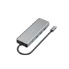 Hama CONNECT2Media USB Type-C 9 prievadų USB-C stotelė, 5000 Mbit/s, antracitas