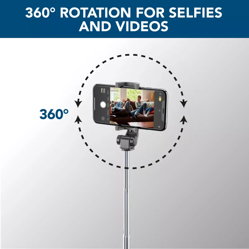 Cellularline Freedom - Universalus tripod Bluetooth® selfie strypas