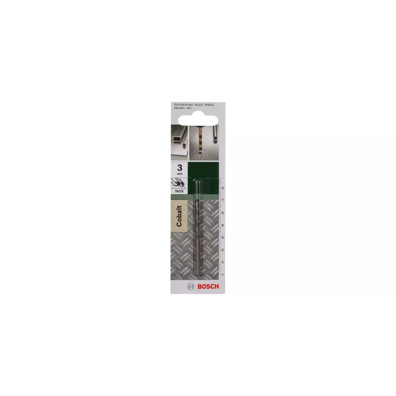 Gręžtuvas Bosch 2609255065, 3 mm skersmuo, 61 mm ilgis