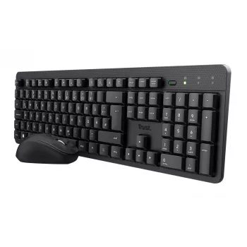 Trust TKM-360 belaidis klaviatūros ir pelės rinkinys RF QWERTZ juoda
