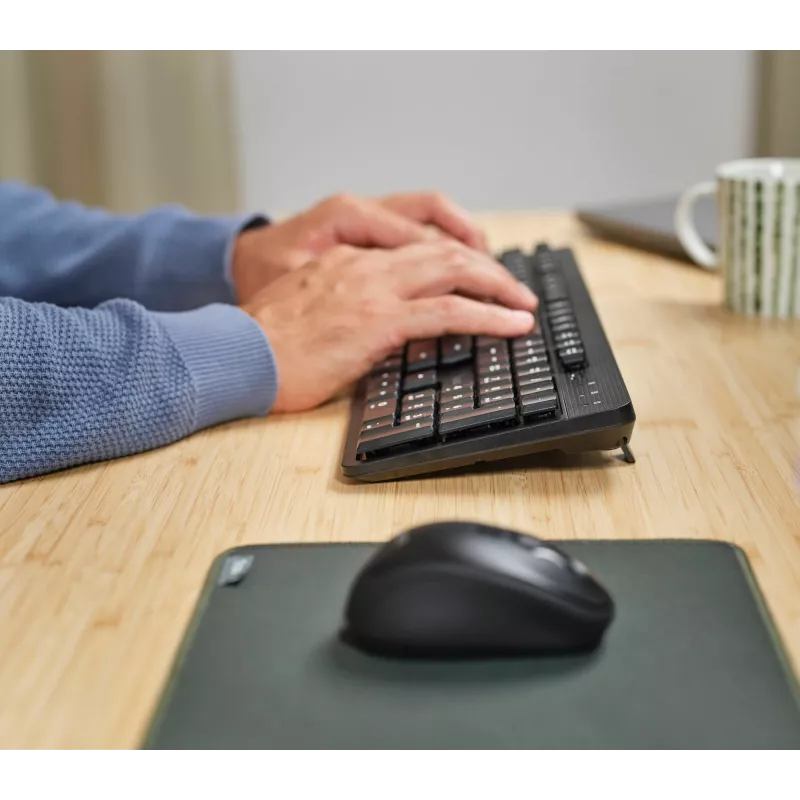 Trust TKM-360 belaidis klaviatūros ir pelės rinkinys RF QWERTZ juoda