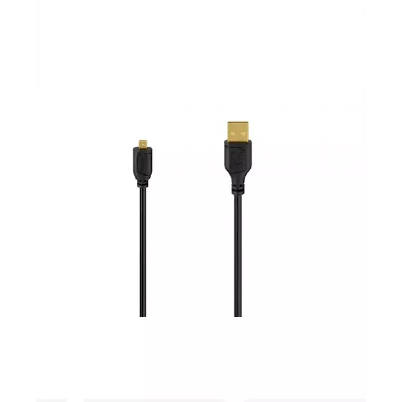 Hama 00074263 USB 2.0 kabelis 0,75 m Mini-USB B / USB A