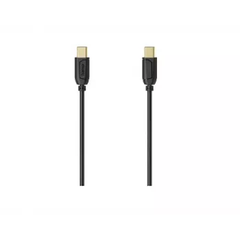 Hama 00074266 USB-C laidas USB 2.0 0.75 m juodas