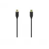Hama 00074266 USB-C laidas USB 2.0 0.75 m juodas