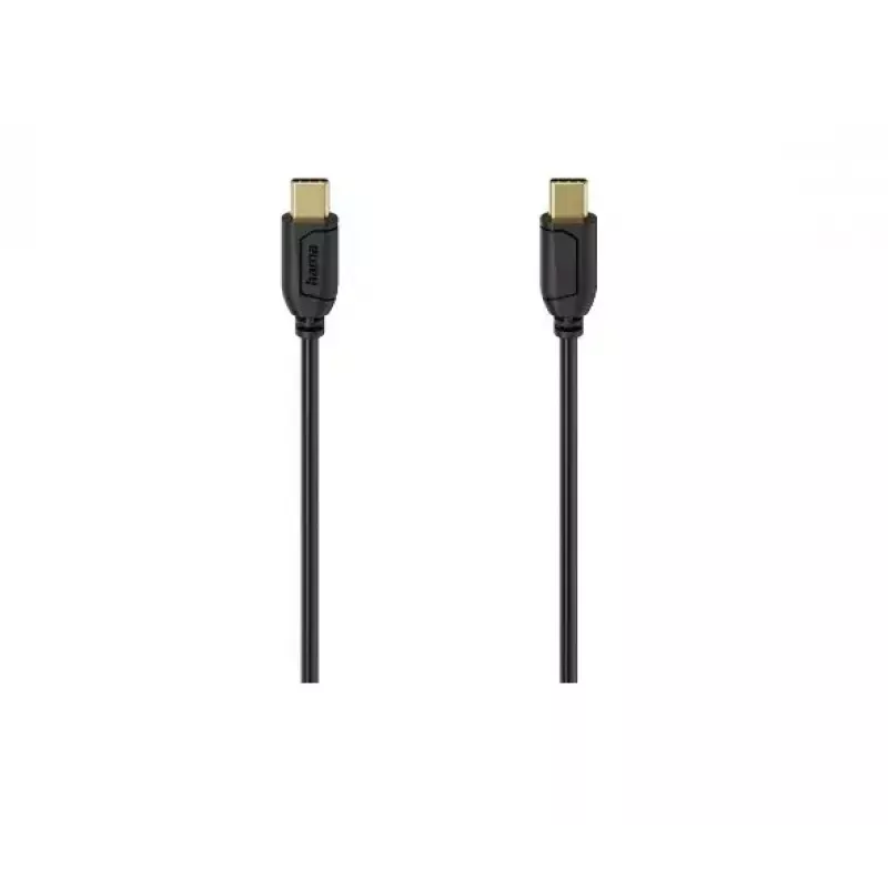 Hama 00074266 USB-C laidas USB 2.0 0.75 m juodas