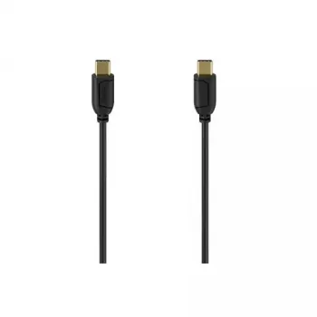 Hama 00074266 USB-C laidas USB 2.0 0.75 m juodas