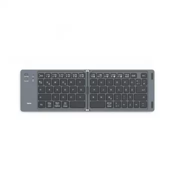 Hama Travel 450 sulankstoma klaviatūra QWERTZ vokiška Bluetooth juoda, tamsiai pilka